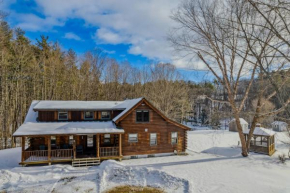 Log Cabin Fireplace Upper Valley - Wooded Chalet